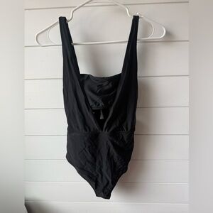 Aerie women’s one piece small black full coverage